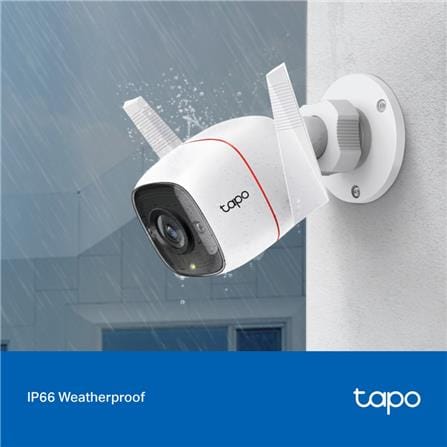 TP-LINK OUTDOOR WIFI HOME SECURITY CAMERA TAPO C310 WHITE