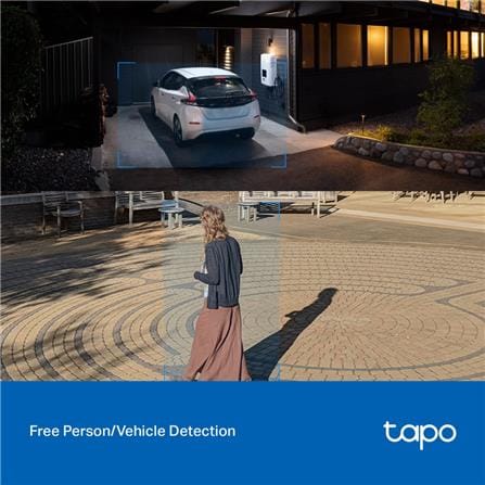 TP-LINK OUTDOOR WIFI HOME SECURITY CAMERA C320WS WHITE
