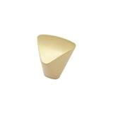 AVIO ZAMAC FURNITURE KNOB D316 BRUSHED BRASS MATT