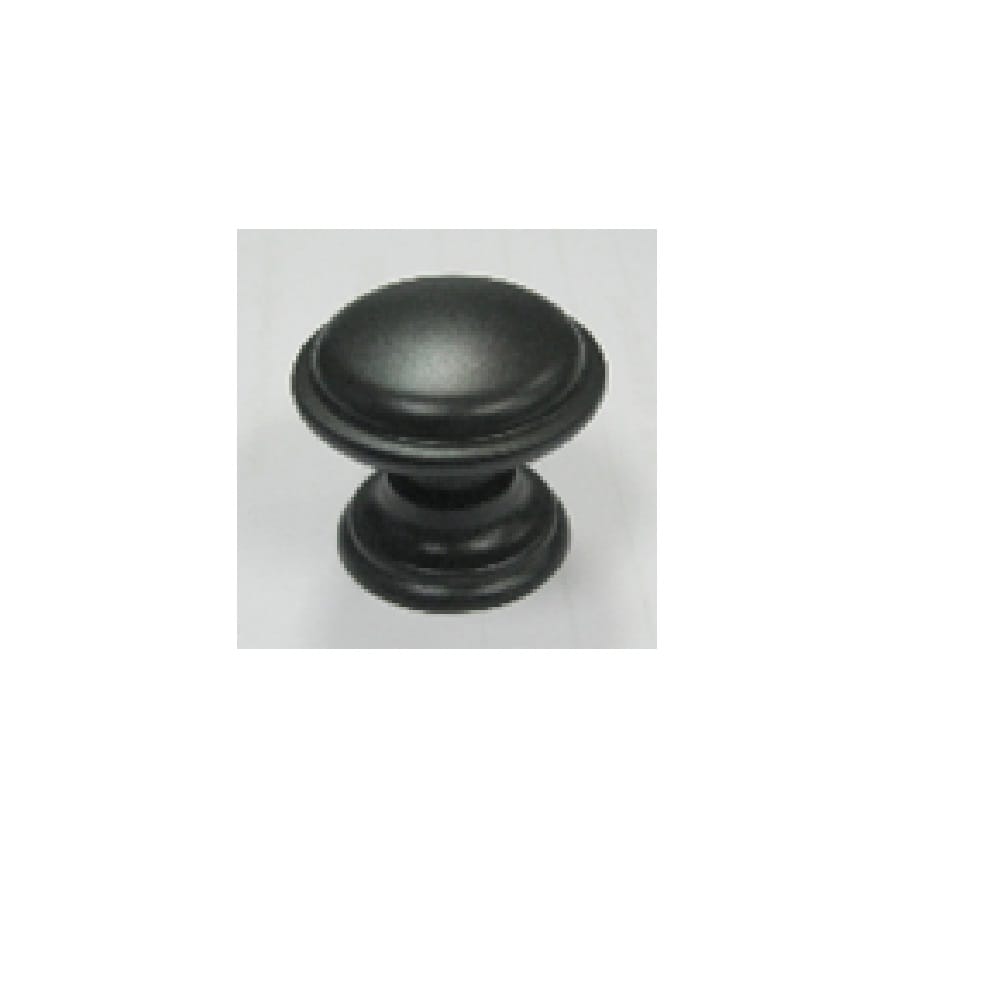 AVIO DRAWER/CABINET ZAMAC KNOB 498 ANTIQUE BLACK EACH