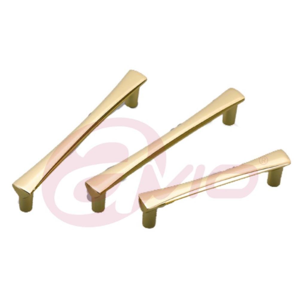 AVIO ZAMAC HANDLE D186 5" 128MM BRASS MATT