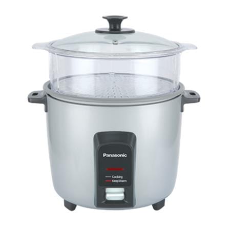 PANASONIC CONVENTIONAL RICE COOKER SR-Y22FGJLSK 730WATT 2.2LITER STEAMER SILVER