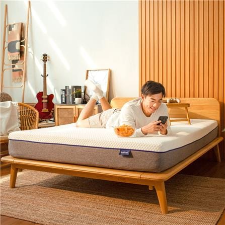 SONNO ORIGINAL MATTRESS SINGLE MAT-1G-SIN-190-90 WHITE/GREY
