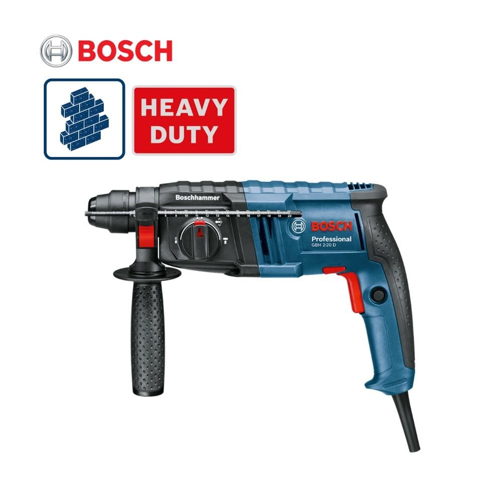 BOSCH ROTARY HAMMER GBH220 22MM 700WATT