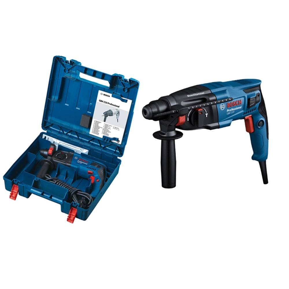 BOSCH ROTARY HAMMER GBH220 22MM 700WATT