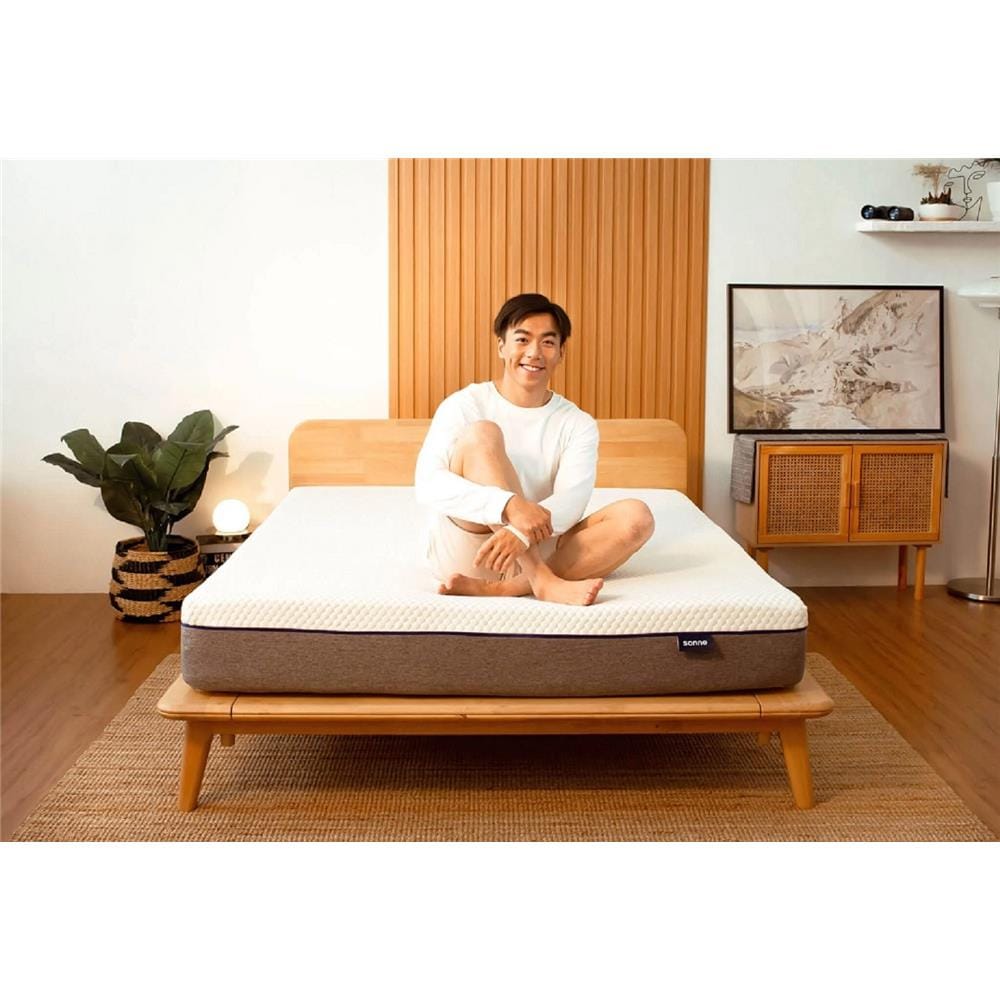 SONNO SIGNATURE BEDFRAME KING BED-WD-1G-KIN OAK