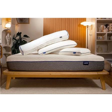 SONNO SIGNATURE BEDFRAME KING BED-WD-1G-KIN OAK