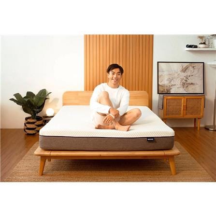 SONNO SIGNATURE BEDFRAME SUPER SINGLE BED-WD-1G-SIN-SUS OAK