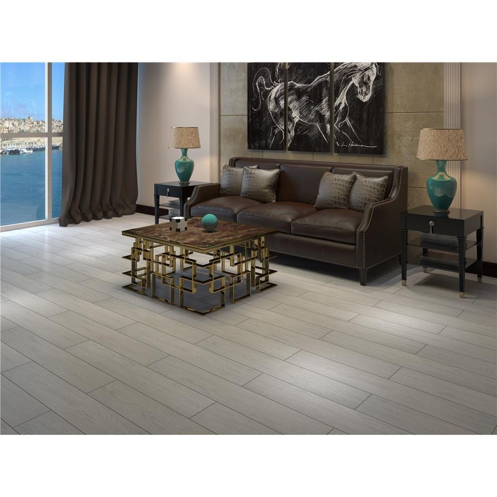 CROBERN SPC CLICK 6MM 18X123CM IVORY GREY 1.77M2
