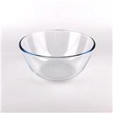 LITTLE HOMES 7INCH GLASS BOWL GLASS MIXING SALAD BOWL 17CM