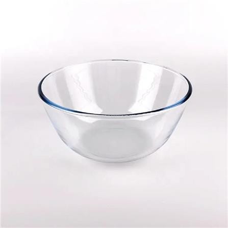 LITTLE HOMES 7INCH GLASS BOWL GLASS MIXING SALAD BOWL 17CM
