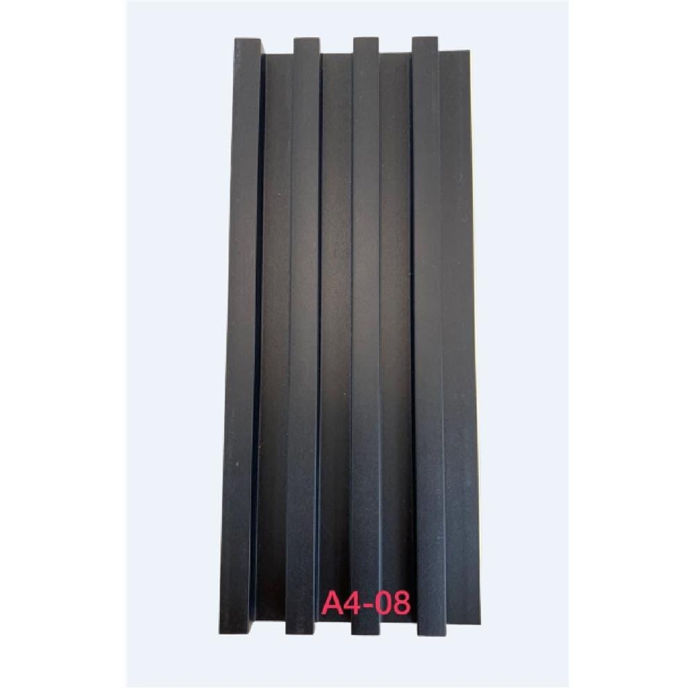 ECOCLASS WALL LINE 300X16X2.5CM A4-08 METAL BLACK 0.48M2