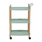 3TIER SHELVES FOREST STAKCO 47X31X80CM GREEN