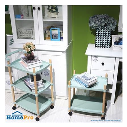 3TIER SHELVES FOREST STAKCO 47X31X80CM GREEN
