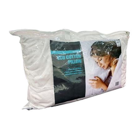 NORDIC HOME COMFI ECO COTTON PILLOW 48X74CM WHITE