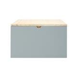 WOODEN BOX WITH LID STACKO MERRY L 25X25X15.5CM GREY