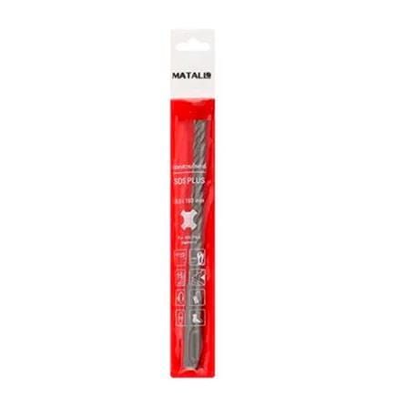 MATALL CONCRETE DRILL BIT SDS PLUS 8X160MM (DOUBLE FLUTES)