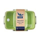 BAMBOO FIBER FOOD CONTAINER KECH SAVE THE WORLD 1.2L GREEN