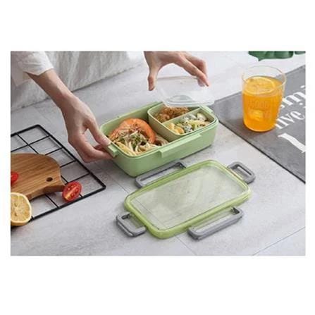 BAMBOO FIBER FOOD CONTAINER KECH SAVE THE WORLD 1.2L GREEN