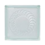 CHANG KAEW GLASS BLOCK 19X19X8CM LOTUS CLEAR