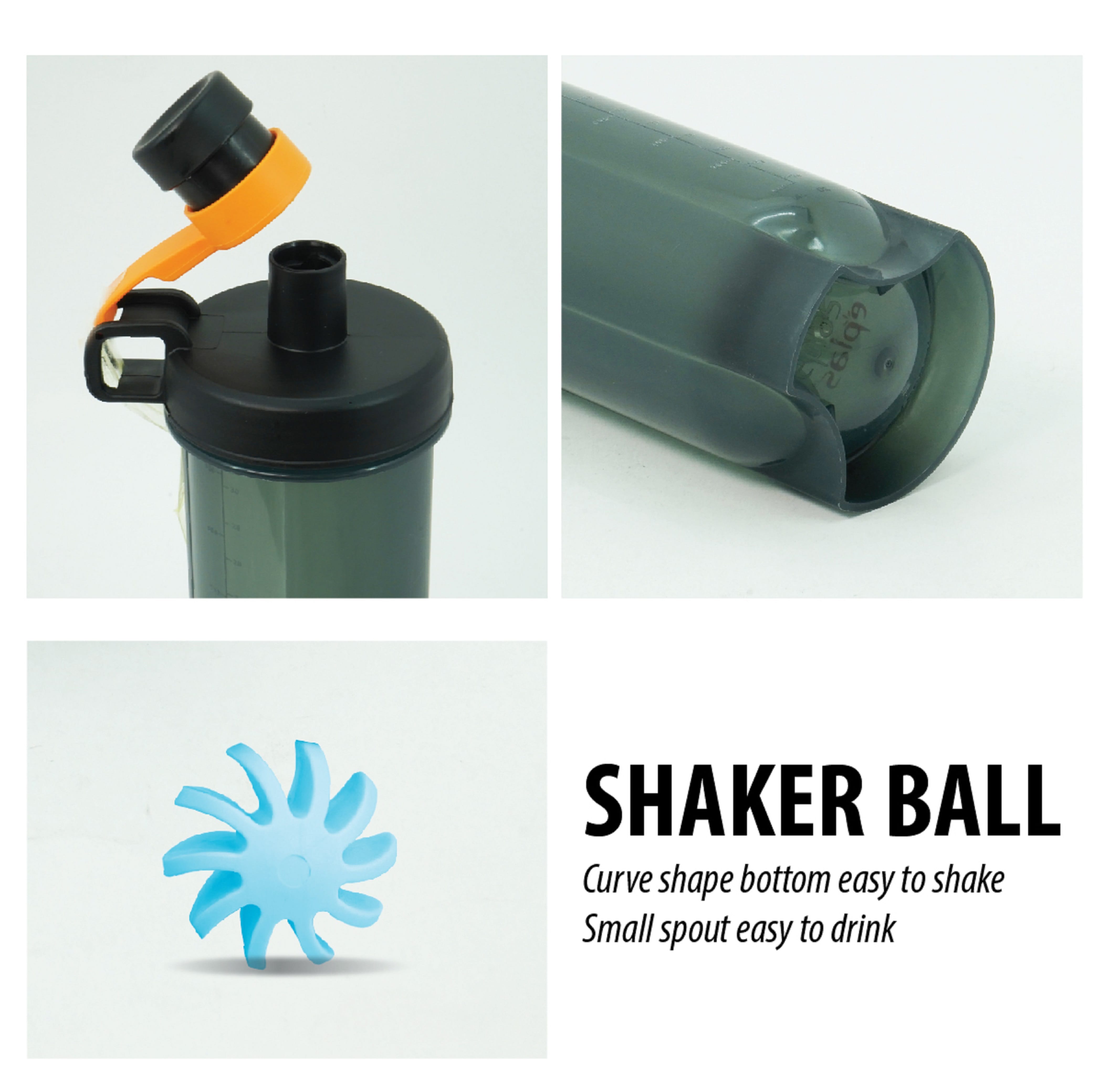EPLAS SPORT SHAKE  WATER BOTTLE 750ML PP BPA-FREE EGS-750PP
