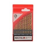 MATALL METAL TWIST DRILL BIT SET 13PCS/PACK