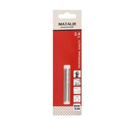 MATALL METAL TWIST DRILL BIT 2.8MM 3PCS/PACK