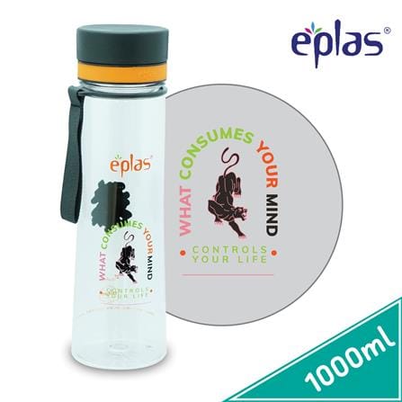 EPLAS WATER BOTTLE 1000ML TRITAN BPA-FREE EGH-1000BPA