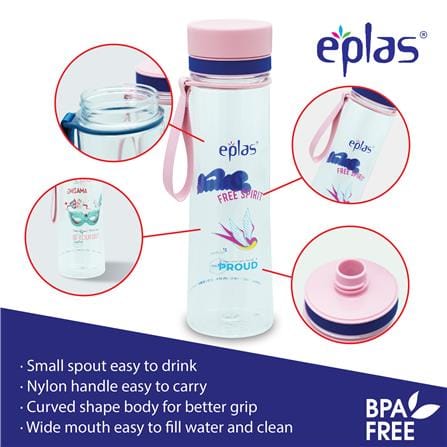 EPLAS WATER BOTTLE 1000ML TRITAN BPA-FREE EGH-1000BPA