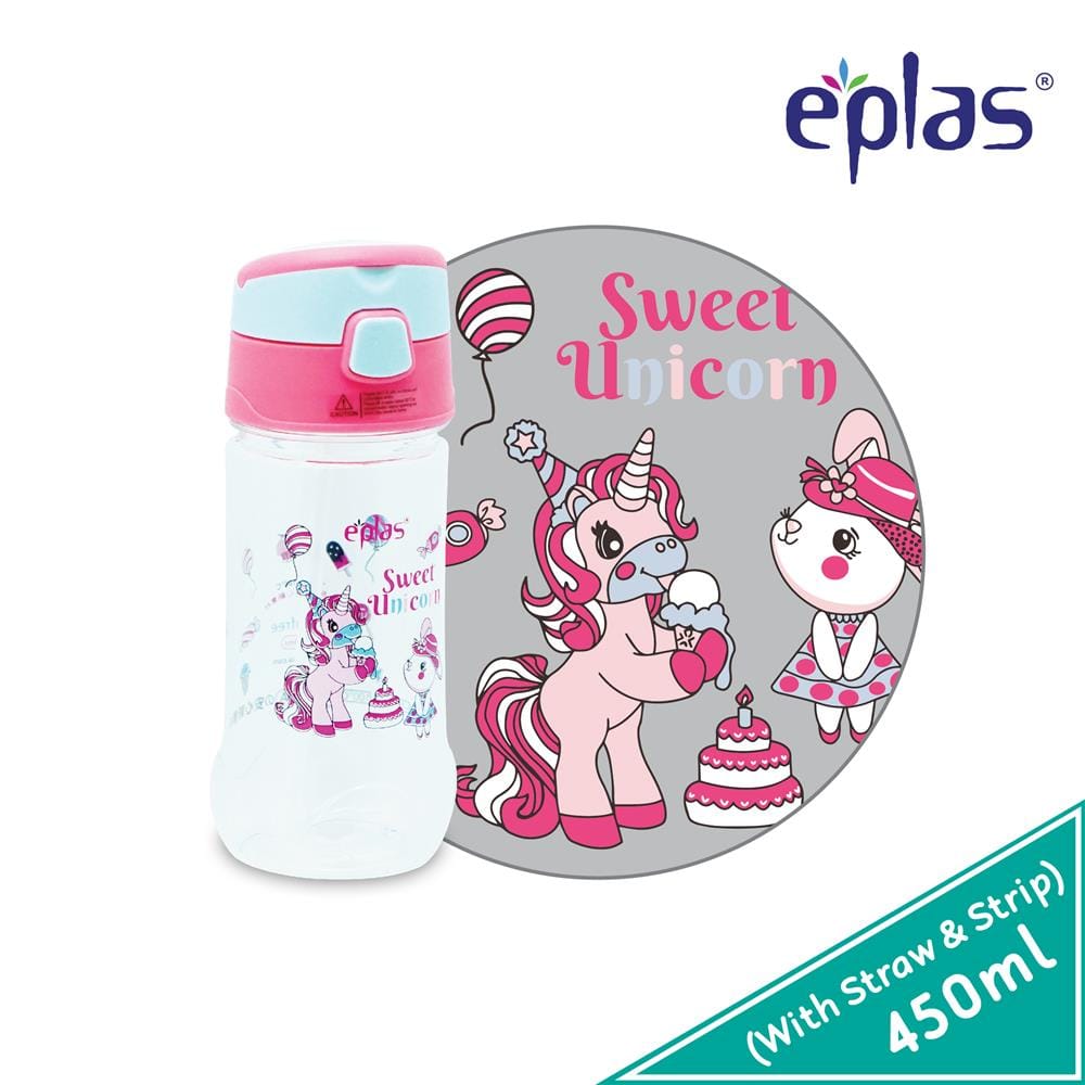 EPLAS KIDS WATER BOTTLE 550ML TRITAN BPA-FREE EGQP-450BPA