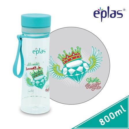 EPLAS WATER BOTTLE TRITAN BPA-FREE 800ML EGH-800BPA