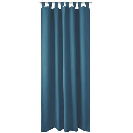 HLS CURTAIN TAB TOP ZAFA UV 130X180CM BLUE