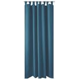 HLS CURTAIN TAB TOP ZAFA UV 130X220CM BLUE