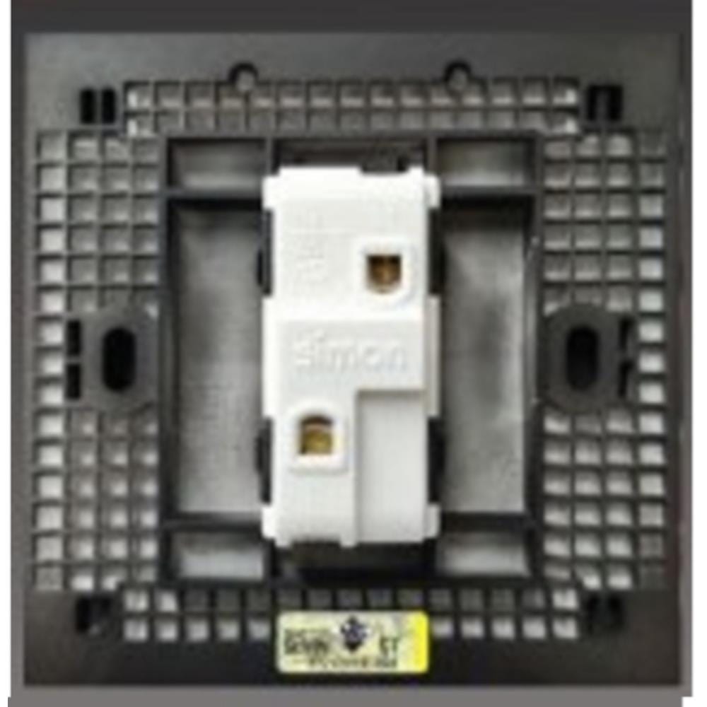 SIMON 16A 2 GANG 2 WAY SWITCH H701022 BLACK