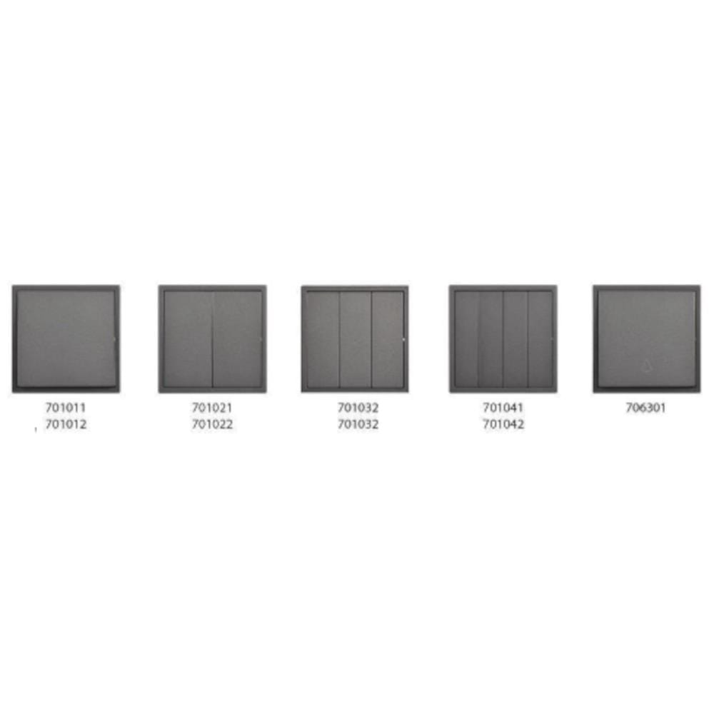 SIMON 16A 2 GANG 2 WAY SWITCH H701022 BLACK