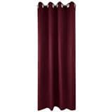 HLS CURTAIN EYELET LILY UV 140X220CM RED