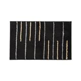 HLS RUG PIANA 45X70CM BLACK
