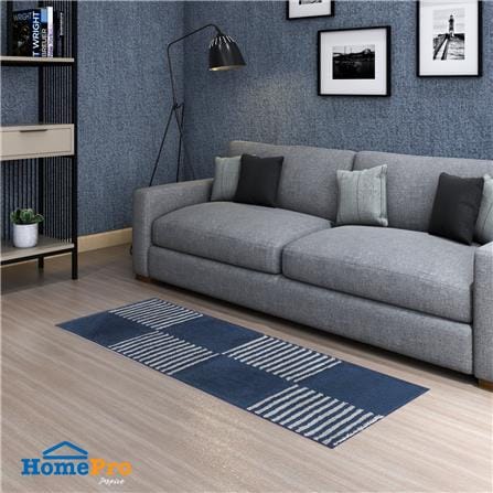 HLS RUG ODIN 45X120CM BLUE