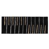 HLS RUG PIANA 45X120CM BLACK