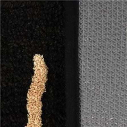 HLS RUG PIANA 45X120CM BLACK