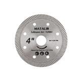 MATALL TURBO DIAMOND SAW BLADE 4" (2 IN 1 - WET/DRY TYPE)