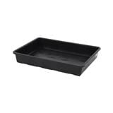 SEEDLING TRAY WITHOUT HOLES  36X50CM BLACK (BASKET WITHOUT HOLE)