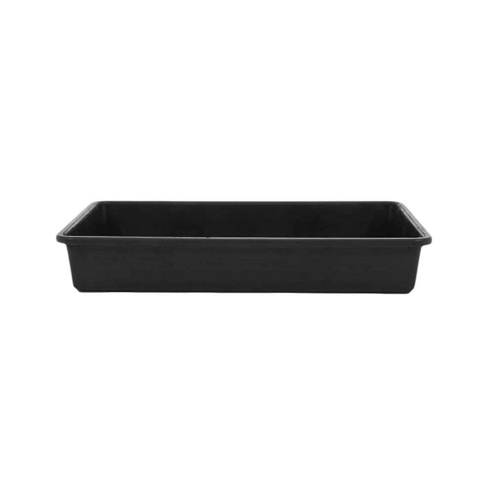 SEEDLING TRAY WITHOUT HOLES  36X50CM BLACK (BASKET WITHOUT HOLE)