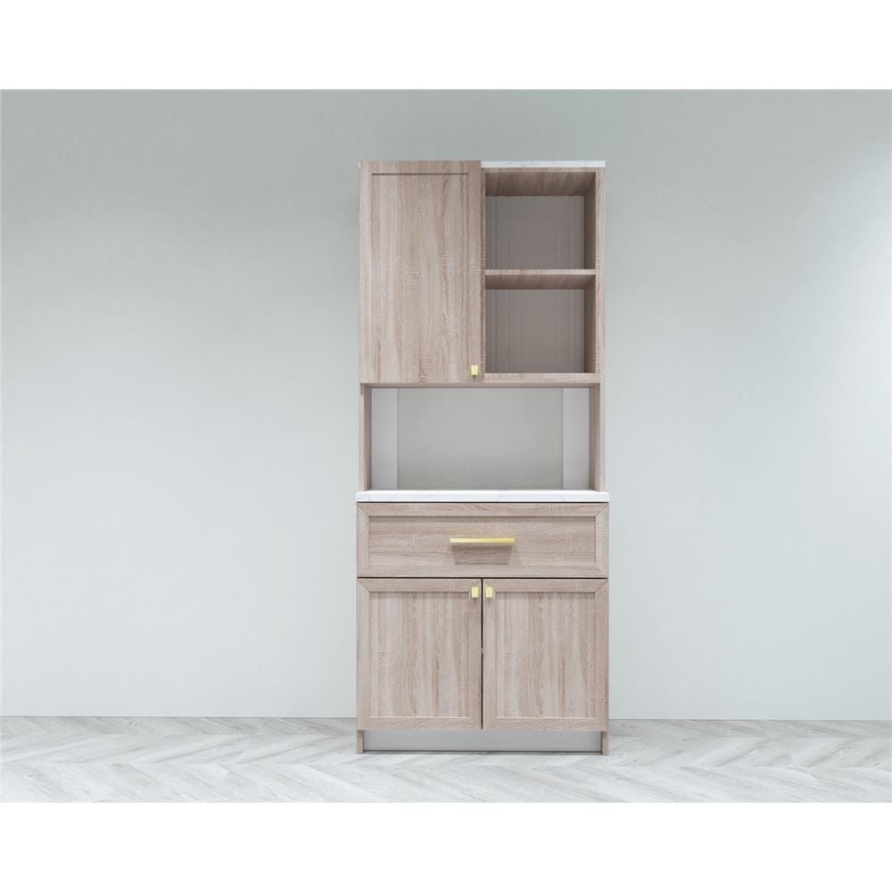 DALZELL KITCHEN CABINET DALZELL-04 2.5FT HANA OAK L800 x W400 x H1900mm
