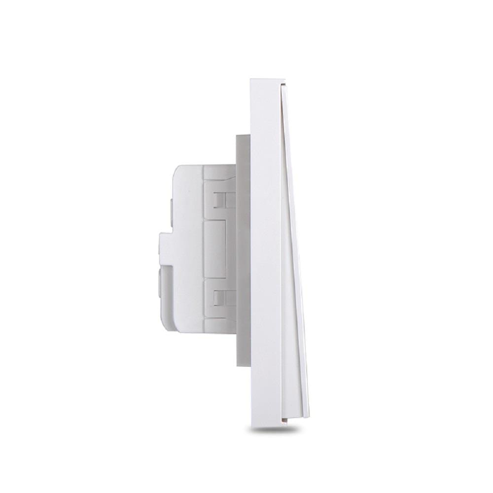 SIMON DOUBLE POLE SWITCH LED 20A 1GANG 1WAY H702023 WHITE