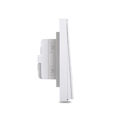 SIMON DOUBLE POLE SWITCH LED 20A 1GANG 1WAY H702023 WHITE