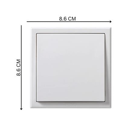 16A 1 GANG 2 WAY SWITCH H701012 WHITE SIMON