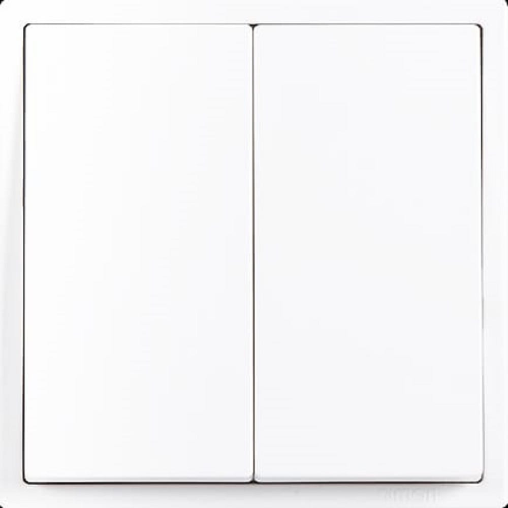 16A 2 GANG 2 WAY SWITCH H701022 WHITE SIMON