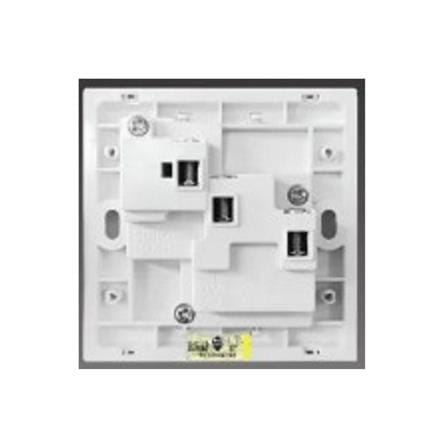 15A 1GANG ROUND PIN SOCKET SIMON H701582 WHITE
