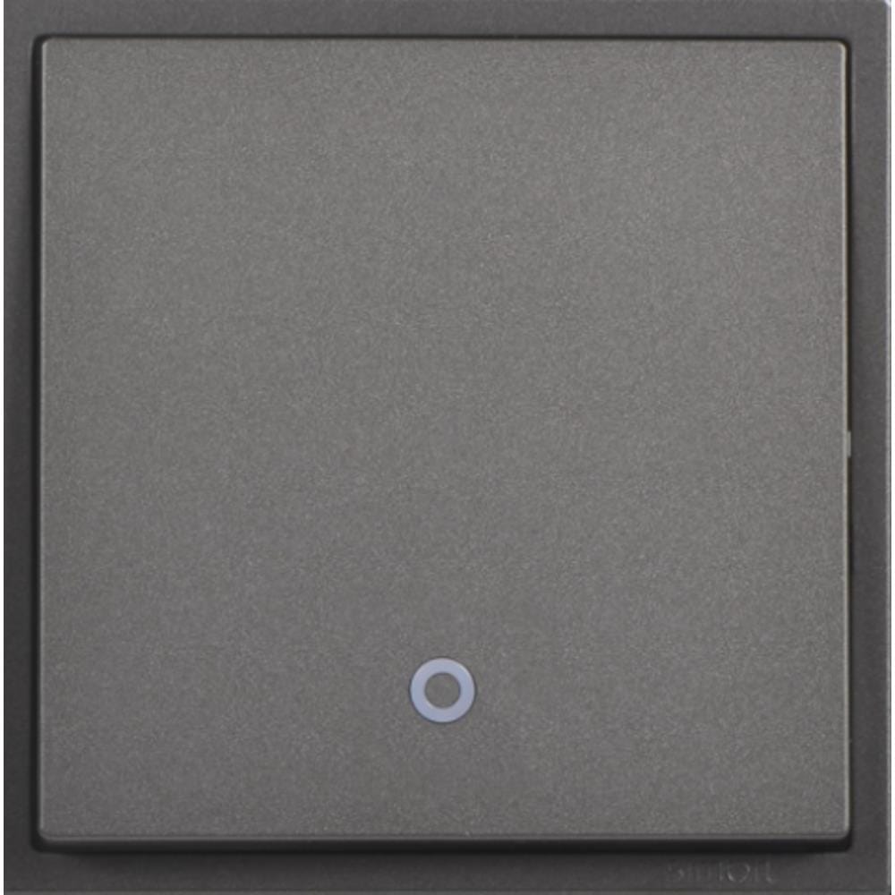 SIMON32A 1G1W DP SWITCH LED H703223 BLACK